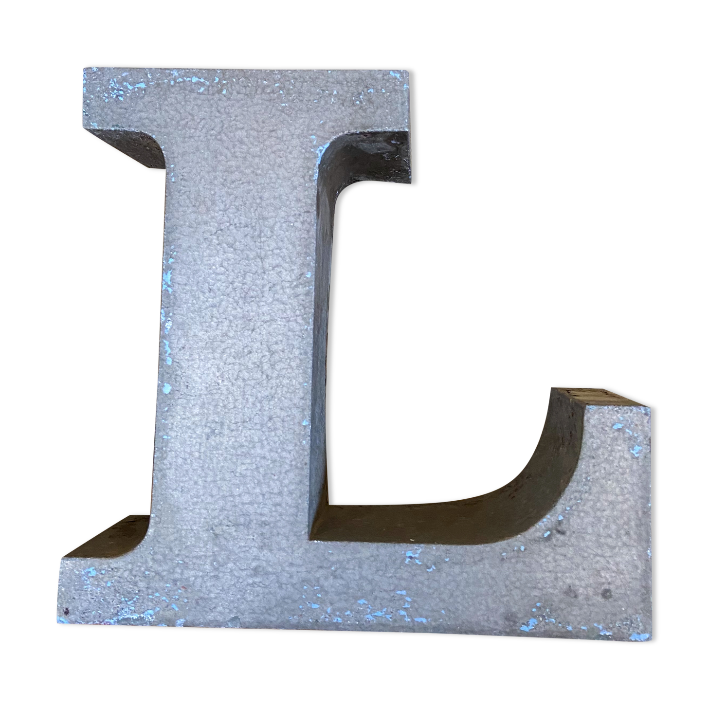 Letter metal - l