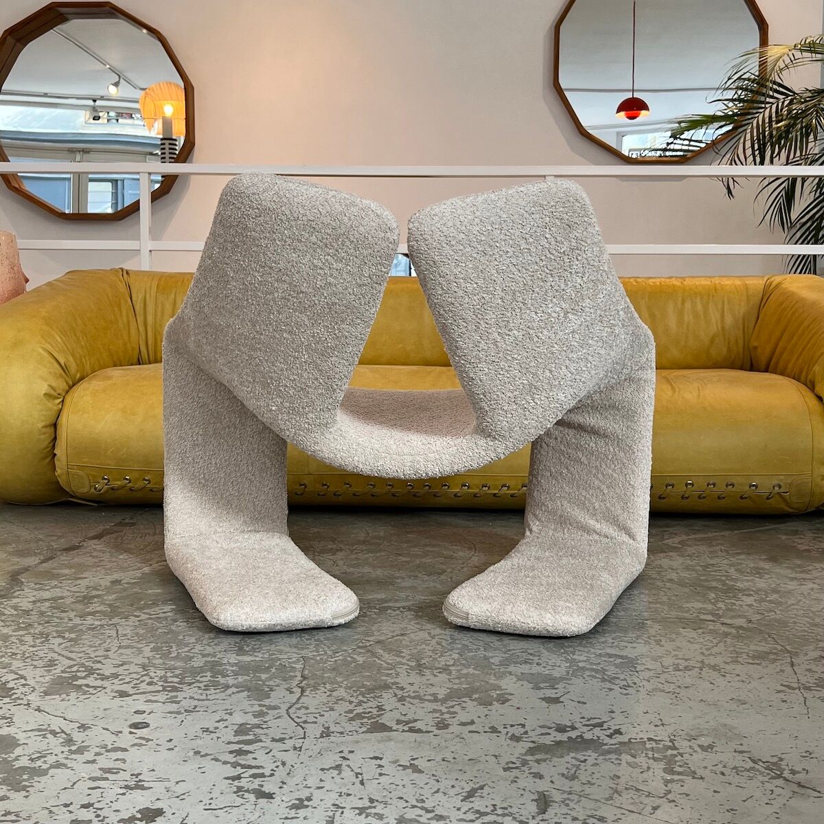 Pair of Zen armchairs by Kwok Hoi Chan for Maison Steiner, 2003 edition.