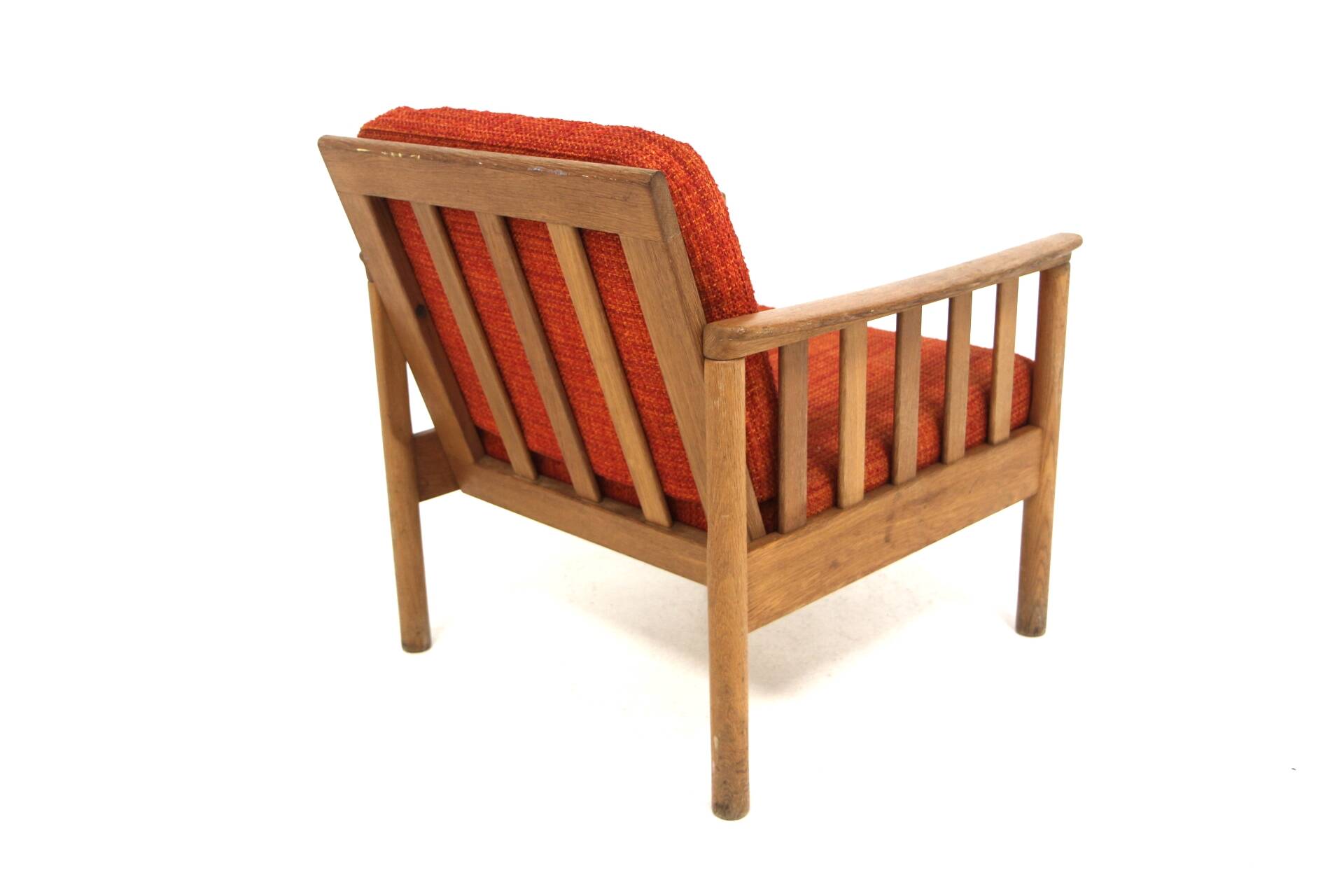Scandinavian oak armchair, Gunnar Myrstrand and Sven Engström, Sweden, 1960