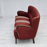 1960s, Danish 3-seater sofa by Alfred Christensen, furniture wool.