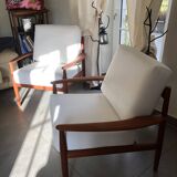 Armchairs by Grete Jalk for France & Søn, 1960S, set of 2