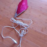 Applique vintage Ikea en verre tyoe art déco