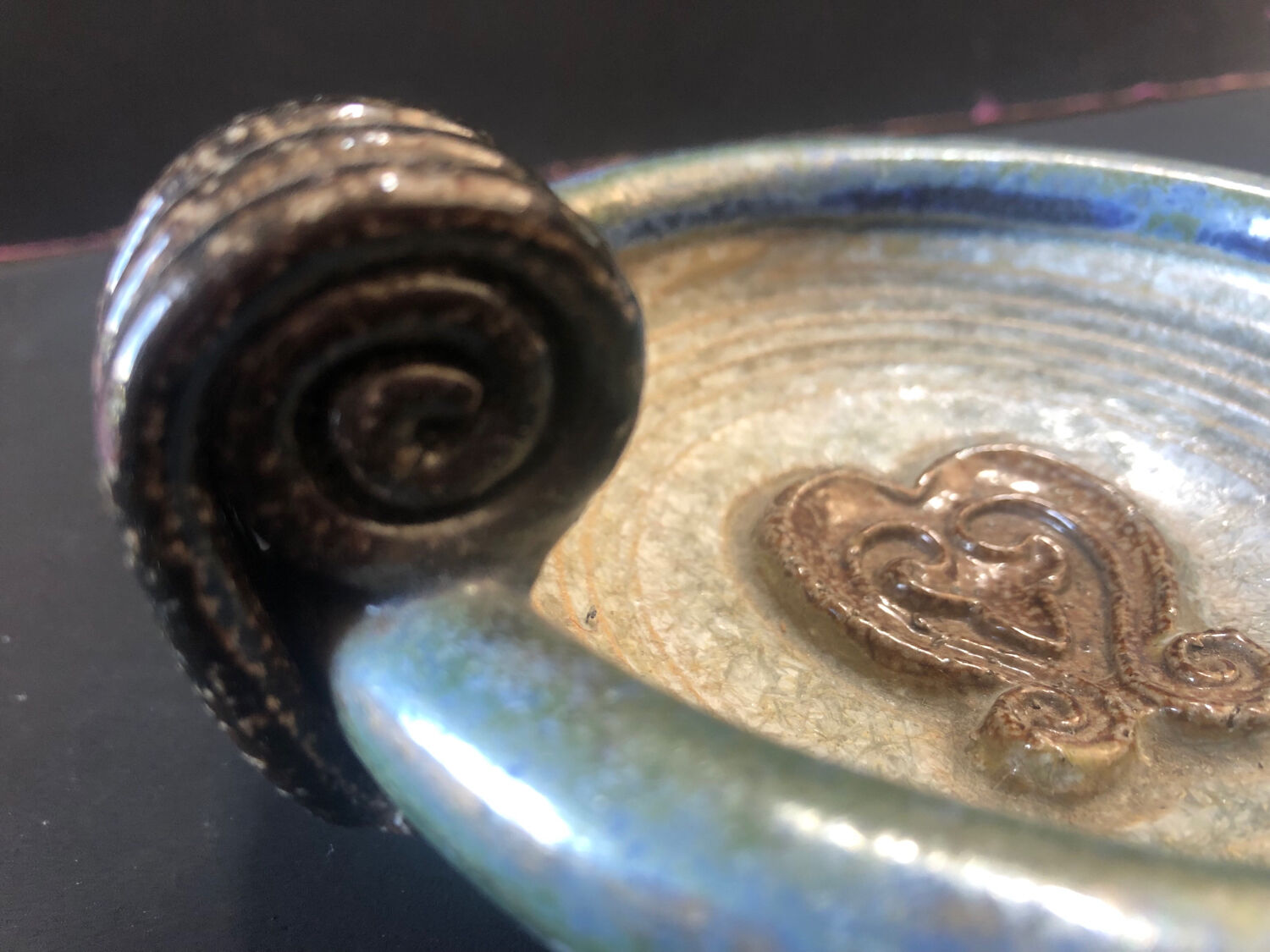 Empty pocket in Guérin sandstone