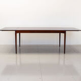 Danish Rosewood Extending Dining Table by Hornslet, 1960s