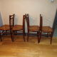 Suite 4 chairs 1900 cane