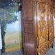 Armoire Louis XV en noyer et chêne