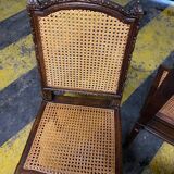 Louis 16 style caned chairs