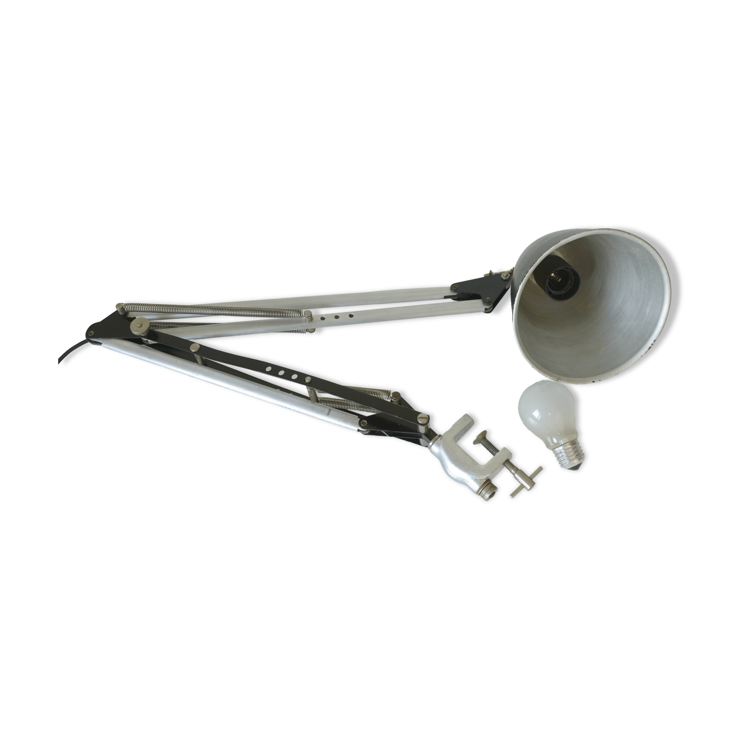 Vintage Architect Desk Lamp Industrial Style Table Anglepoise Lamp 1960's