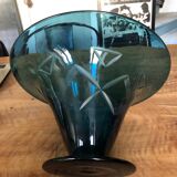 Coupe verre bleue