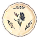 Decorative plate from Salins France, Epinal decor 25.5 cm