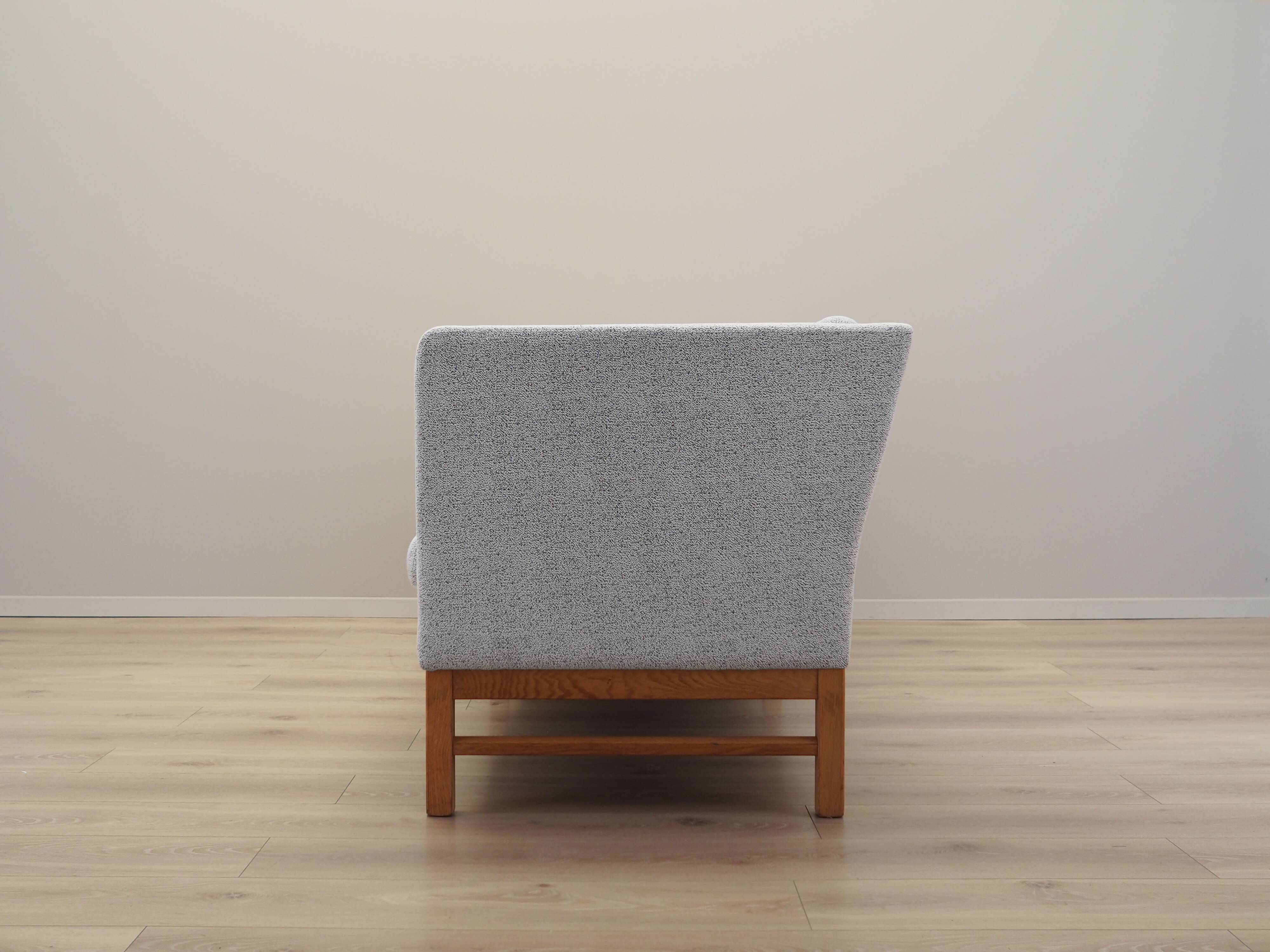 Oak sofa, Danish design, 1970s, manufactured by Erik Jørgensen Møbelfabrik