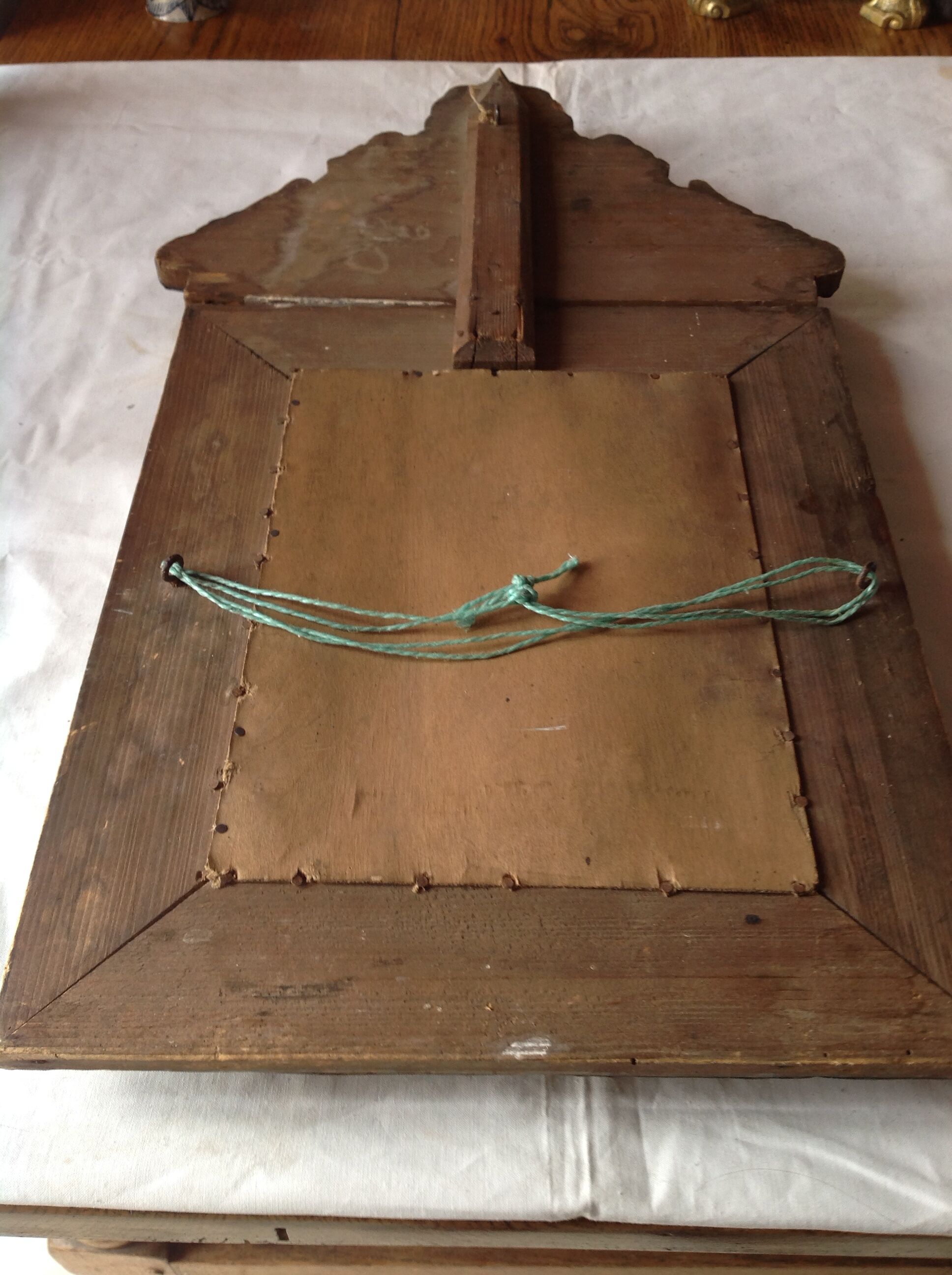 Old closed-wall mirror, late 19th