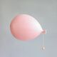 Bilumen 'Balloon' pink wall lamp by Yves Christin, Italy, 1980s.