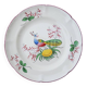 Old St Clément Ceramic Flat Plate - Peacock