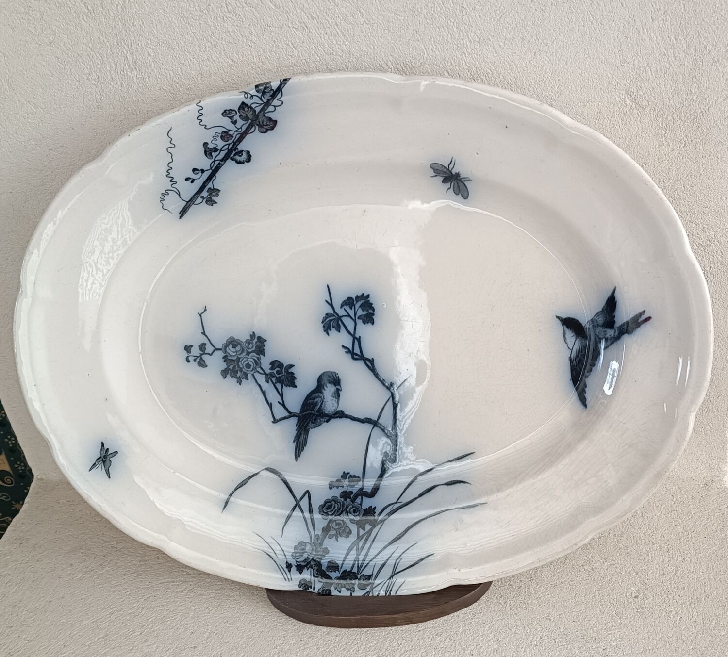 Longwy Japanese model serving dish