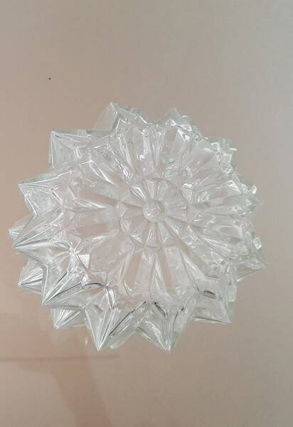 1 vintage lampshade from the 60s-70s, Diamant model in brutalist space age style.
