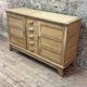 Buffet Bahut René Gabriel - Chêne Brut – Mobilier de Reconstruction - Année