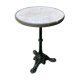 Table de bistrot guéridon
