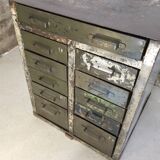 French army trade furniture with drawers