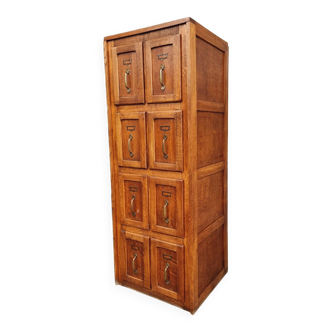 Antique drawer cabinet office cabinet Belgian 30s