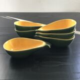 Set of 6 avocado cups