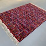 Vintage Turkoman Beshir Rug 245x170 cm