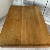 Art Deco oak table with extension 1920