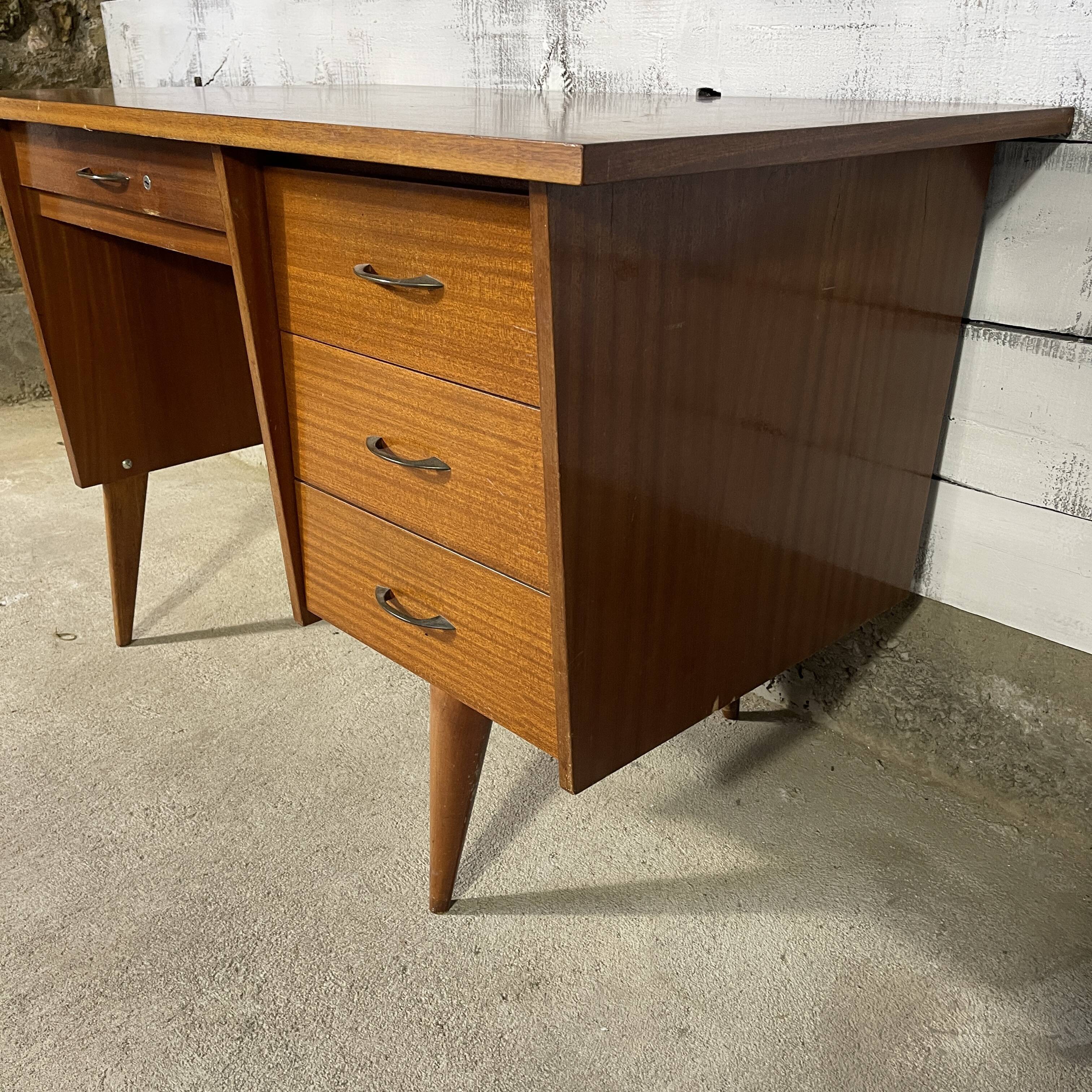 Vintage wooden desk