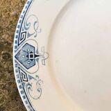 U&C Sarreguemines flat plate Germaine model