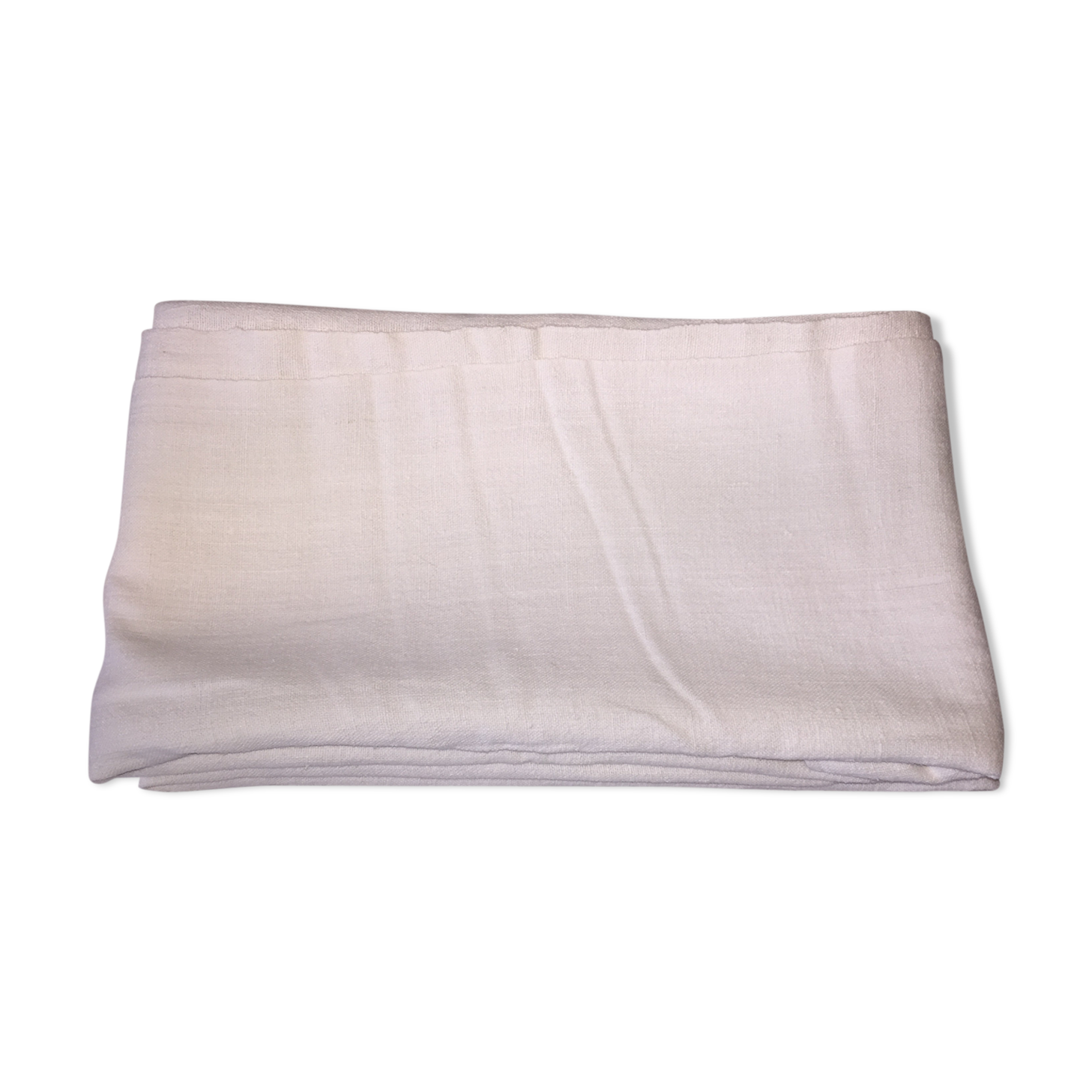 Old cotton linen tablecloth
