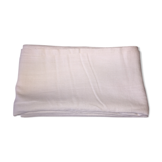 Old cotton linen tablecloth