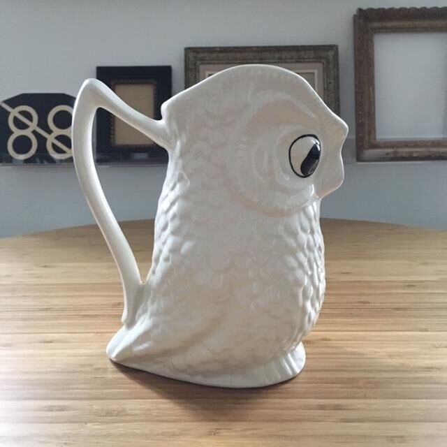 Owl owl pichet in dabbling