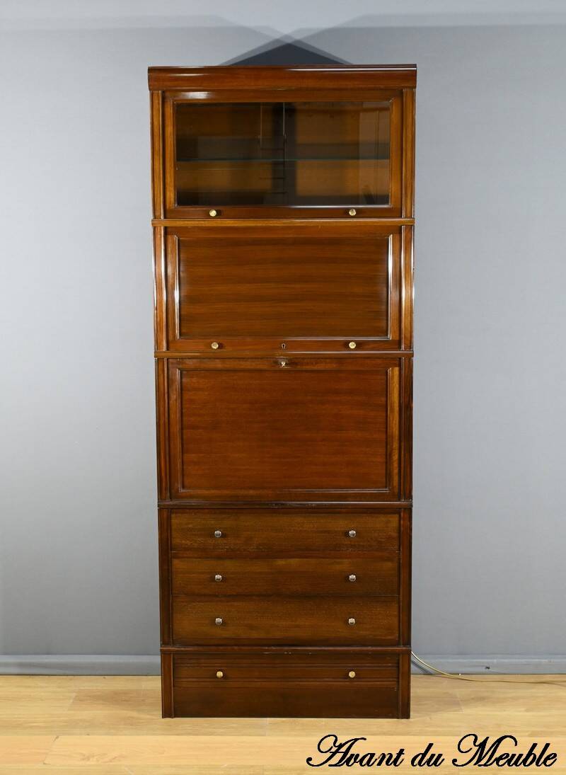 Modular Mahogany Furniture, Maison Martin Dupuis – 1970