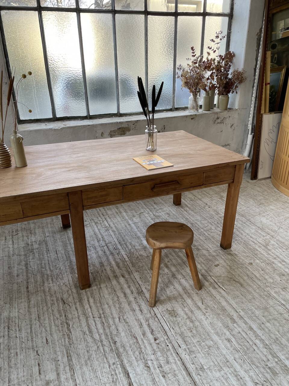 3m beech farm table