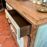 Buffet rustique en bois