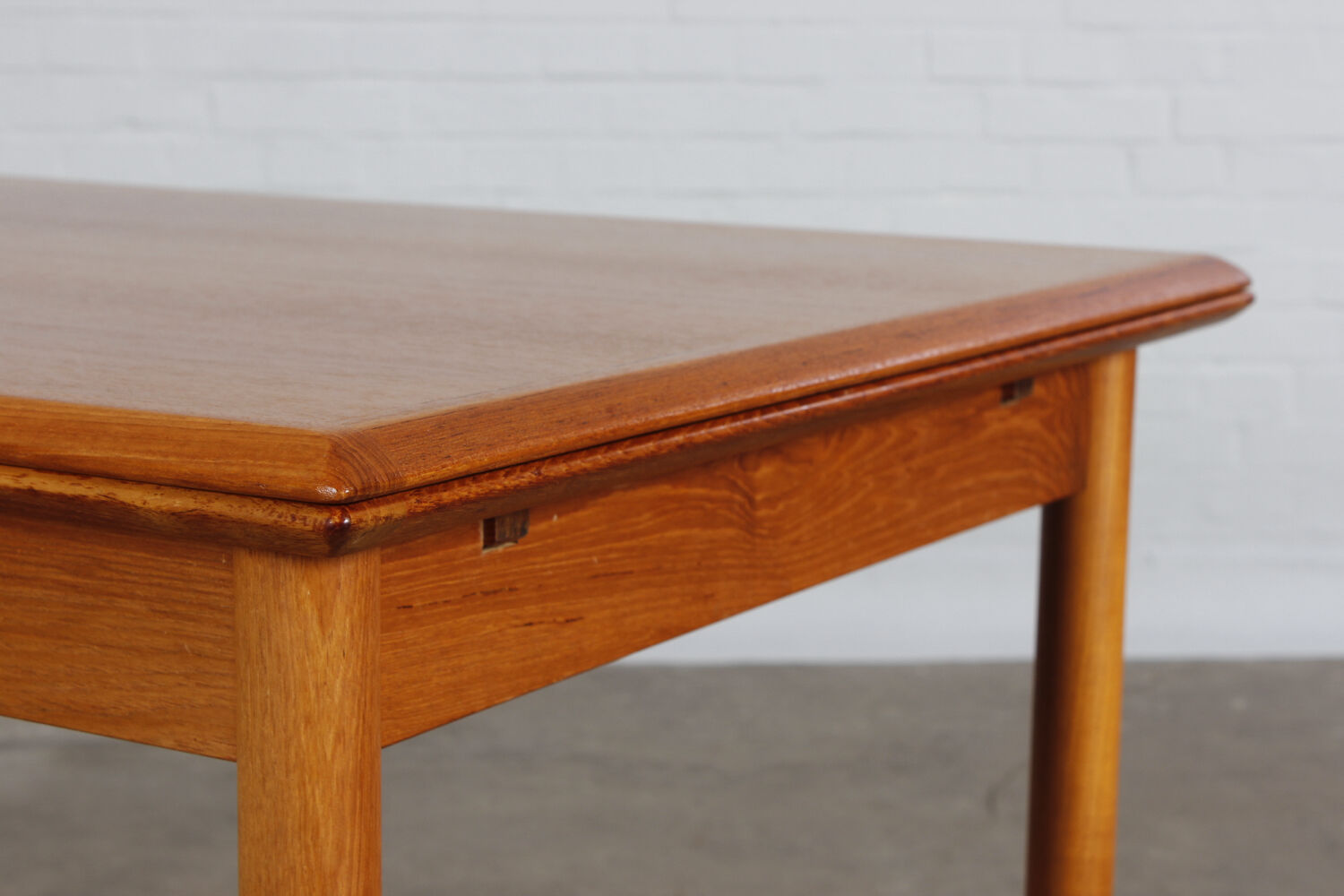 Dänischer Teakholz Esstisch 60er Jahre Vintage danish design