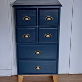 Rød Sødgren blue ganne chest of drawers