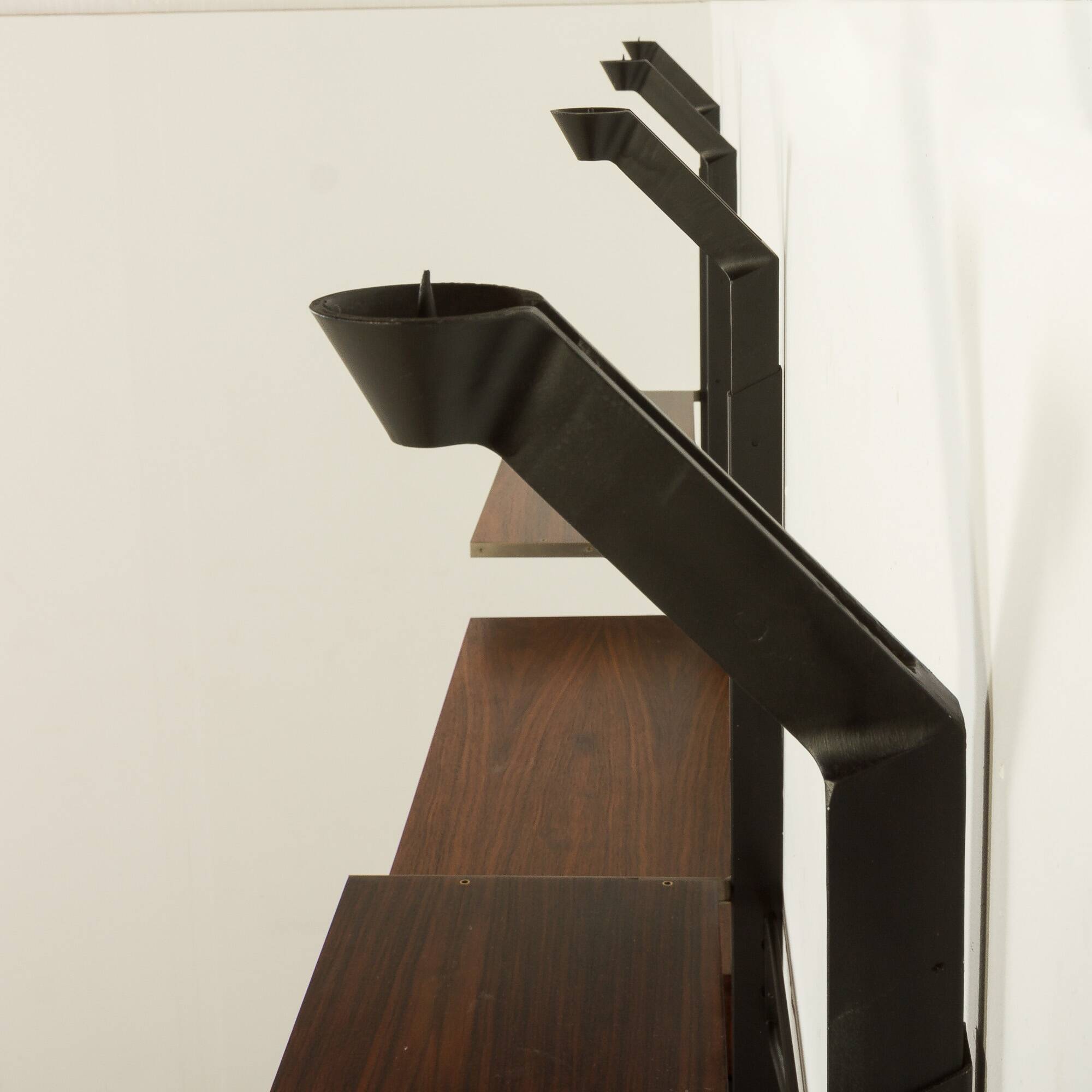 Ico Parisi rosewood wall unit for MIM, Italy 1960s