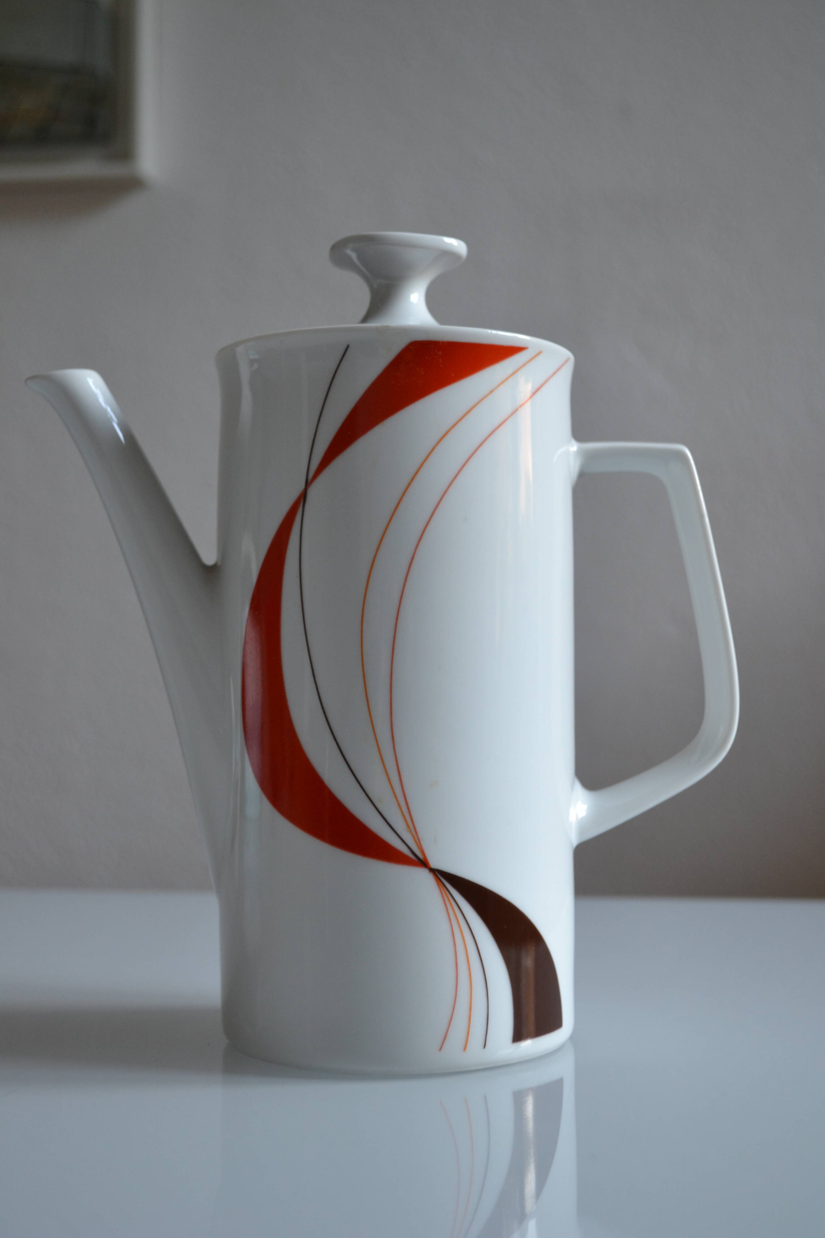 Winterling porcelain teapot Bavaria Germany vintage 1970