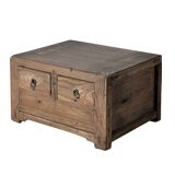 Haibei - Chinese bedside table in ancient elm no. 2