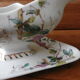 Limoges porcelain sauce dish, 1900