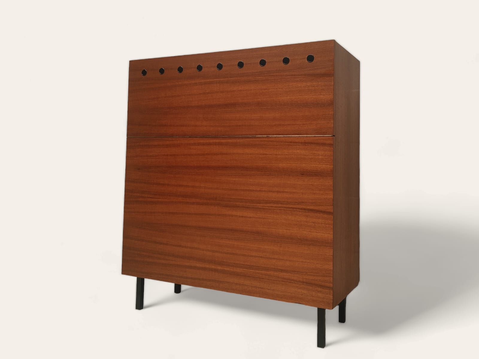 Mid Century Blanket Cabinet