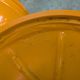 Set of 2 Orange Vintage Mushroom Stool “Jurček” by Meblo, 1960s – Space Age