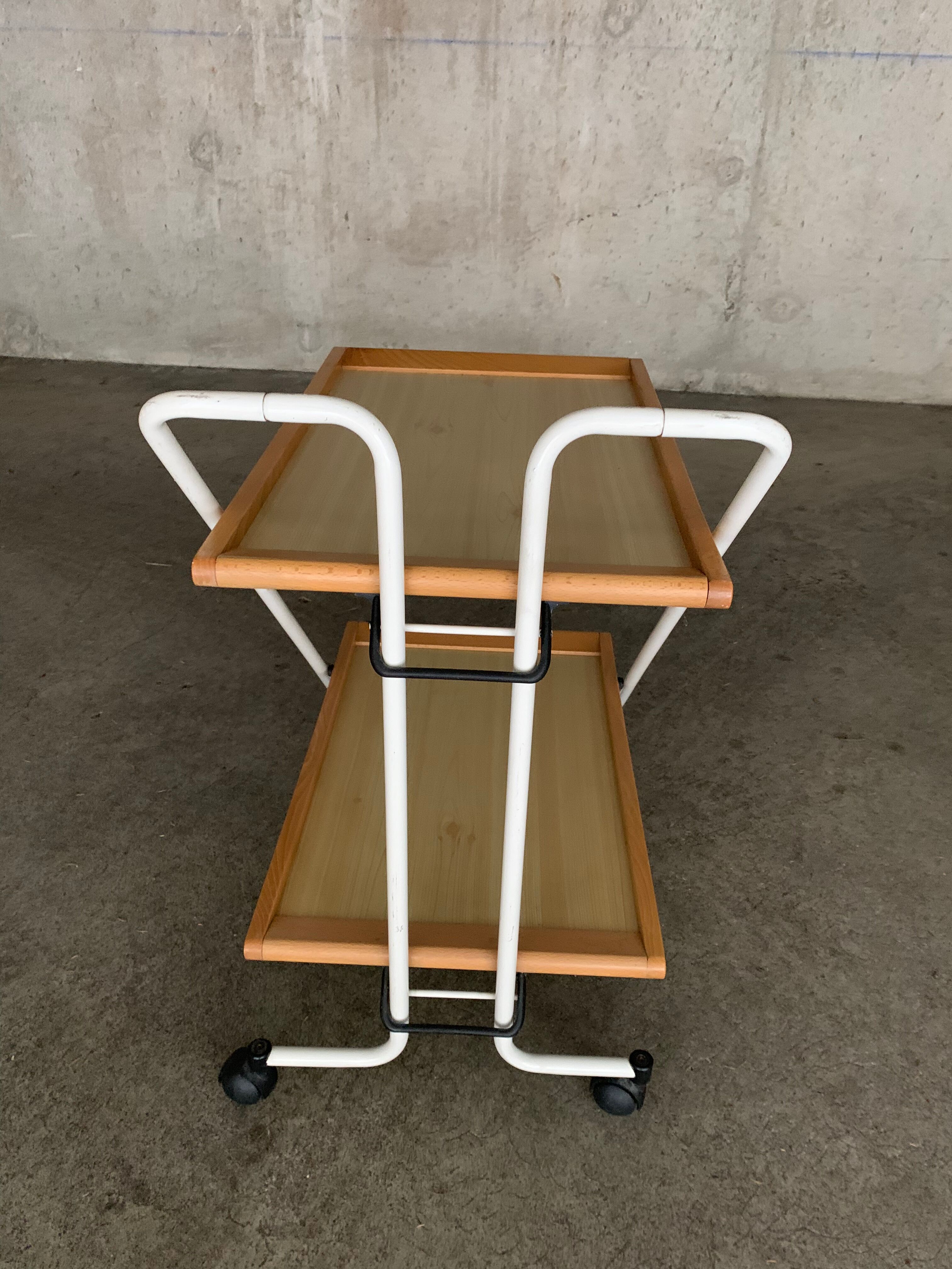 Vintage rolling table service