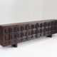 Vintage large Spanish brutalist sideboard 1970s