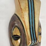 Masque africain en céramique
