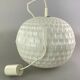 60s 70s Erco lamp light honeycomb ceiling lamp plastic space age design