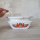 Ceramic ashtray with bird design
