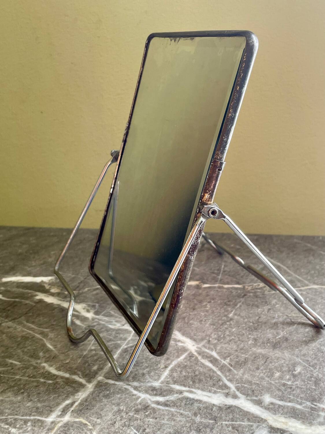 Vintage barber mirror