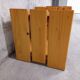 Pair of vintage pine bedside tables 70s 80s